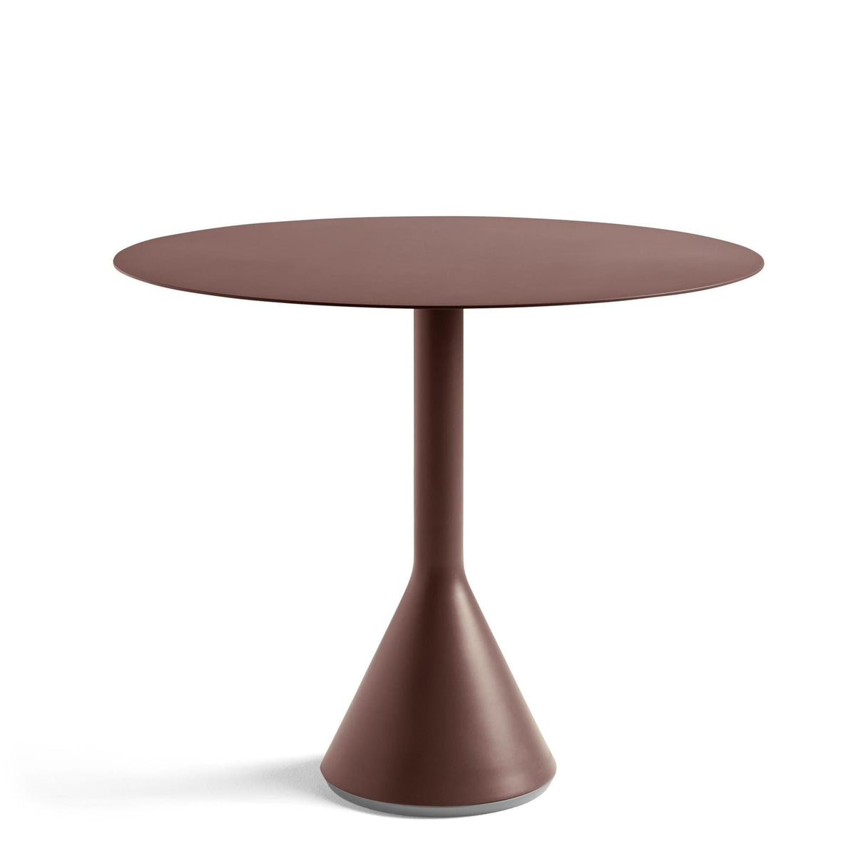 Table conique Palissade ronde Ø 90 cm - Hay-Rouge fer-The Woods Gallery