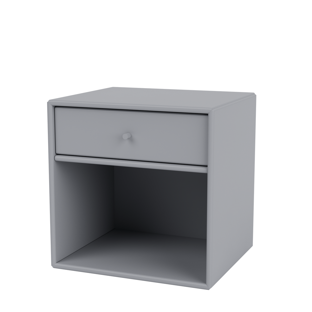 Table de chevet Dream par Peter J. Lassen, laque 100 Graphic, suspendu au mur, packshot Montana
