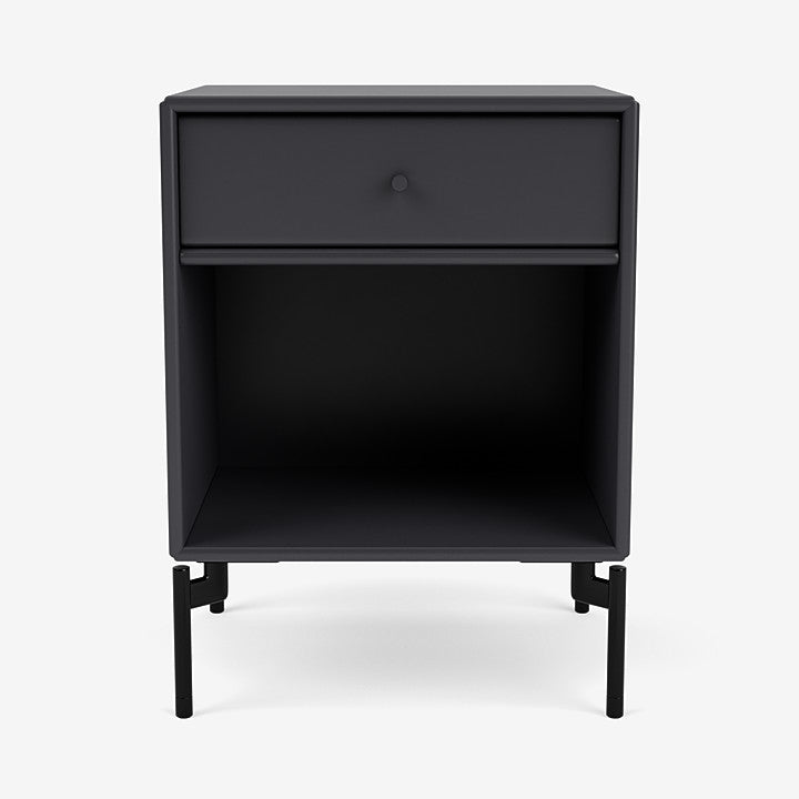 Table de chevet Dream par Peter J. Lassen - Montana-04 Anthracite-Pieds h 12.6cm-The Woods Gallery