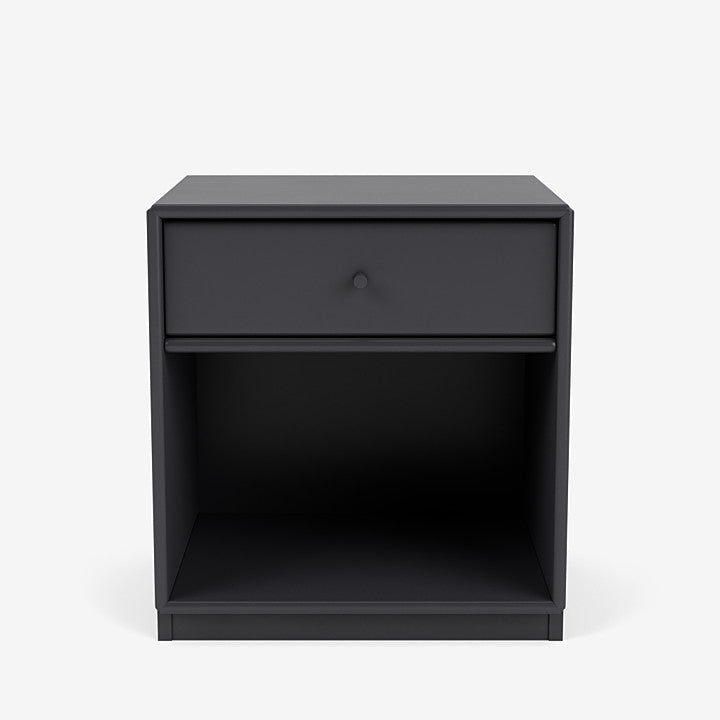 Table de chevet Dream par Peter J. Lassen - Montana-04 Anthracite-Plinthe h 3cm-The Woods Gallery