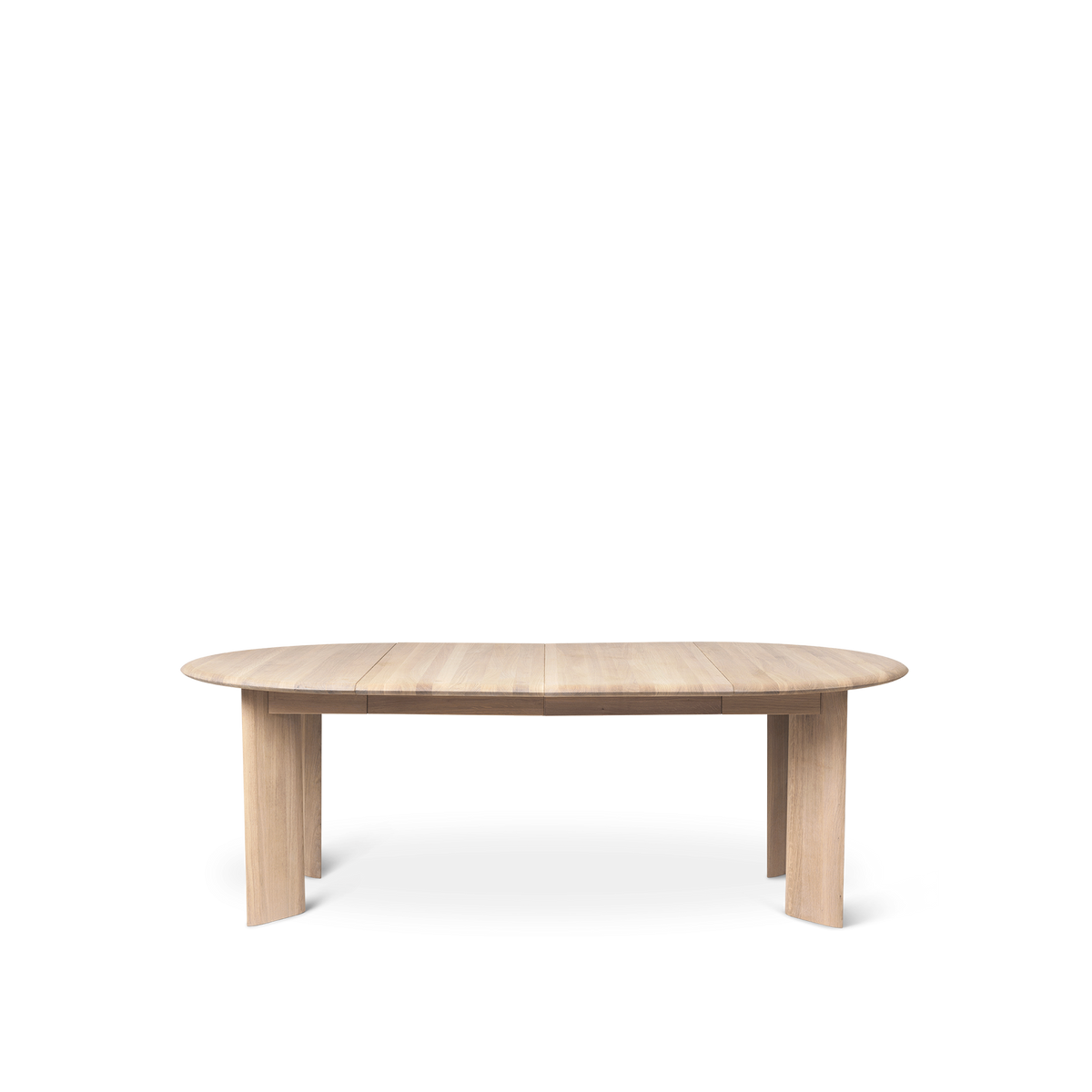Table en bois à rallonges extensible Bevel L 117-217 cm - Ferm Living-The Woods Gallery