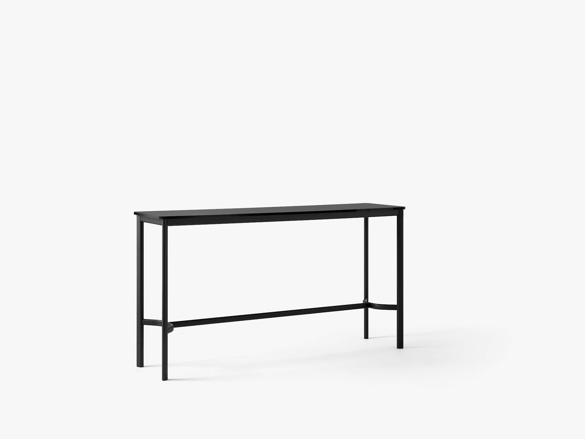 Table haute Drip HW63 de Hee Welling - &Tradition-Noir-Stratifié Fenix Nero Ingo 0720-The Woods Gallery