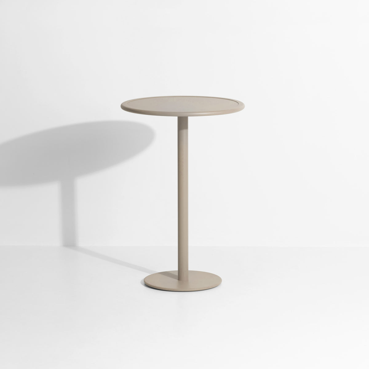 Table haute ronde Week-End de Studio Brichet-Ziegler - Petite Friture-Dune-The Woods Gallery