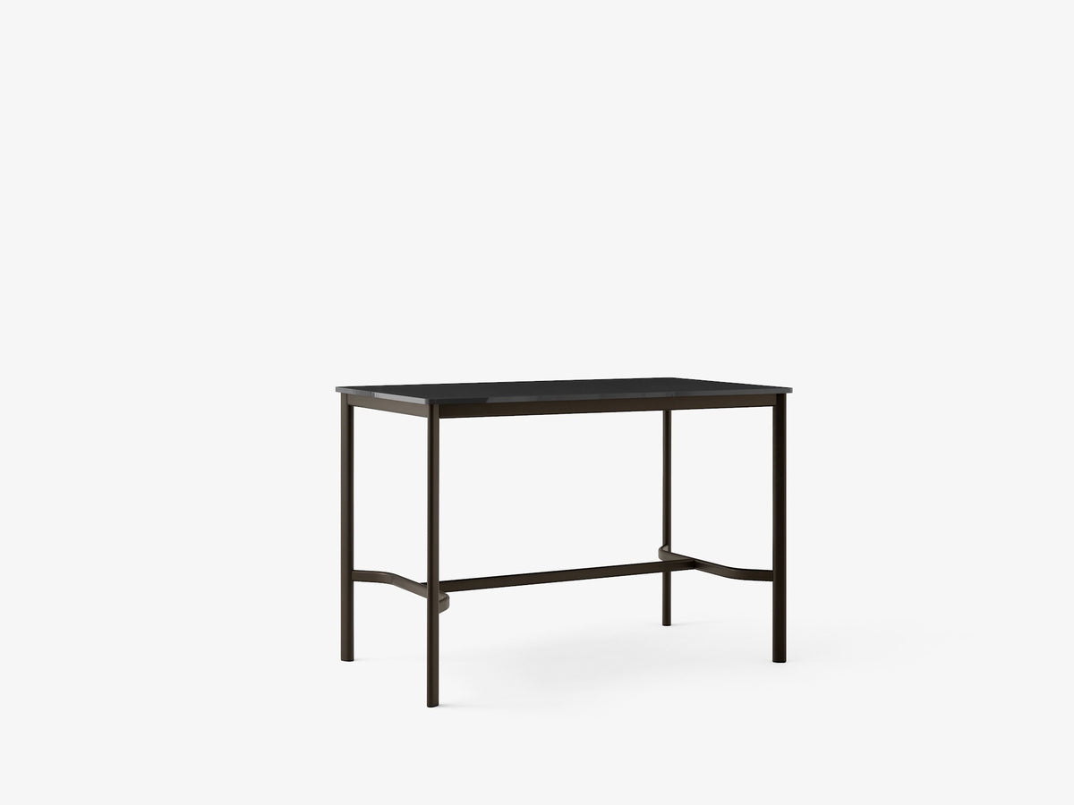 Table mange-debout Drip HW112 de Hee Welling - &Tradition-Bronze-Stratifié Fenix Nero Ingo 0720-The Woods Gallery