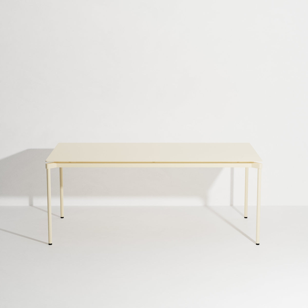Table rectangulaire L 240 Fromme de Tom Chung - Petite Friture-Ivoire-The Woods Gallery