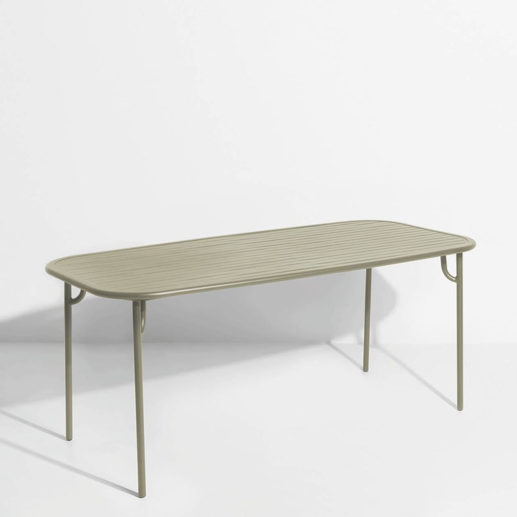 Table rectangulaire Médium Week-End L 180 - Petite Friture-Vert Sauge-The Woods Gallery