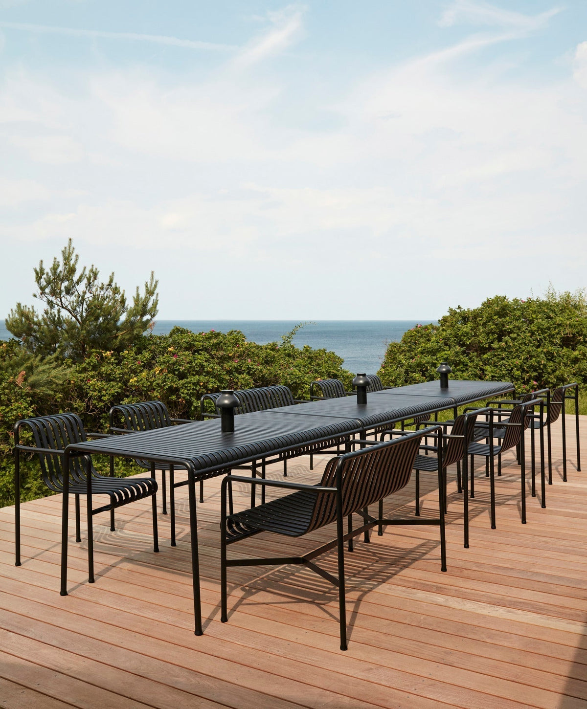 Table rectangulaire Palissade L 170 - Hay-en situation 5-The Woods Gallery