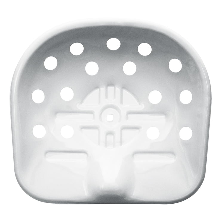 Tabouret Mezzadro de Achille et Pier Giacomo Castiglioni - Zanotta-Blanc-The Woods Gallery