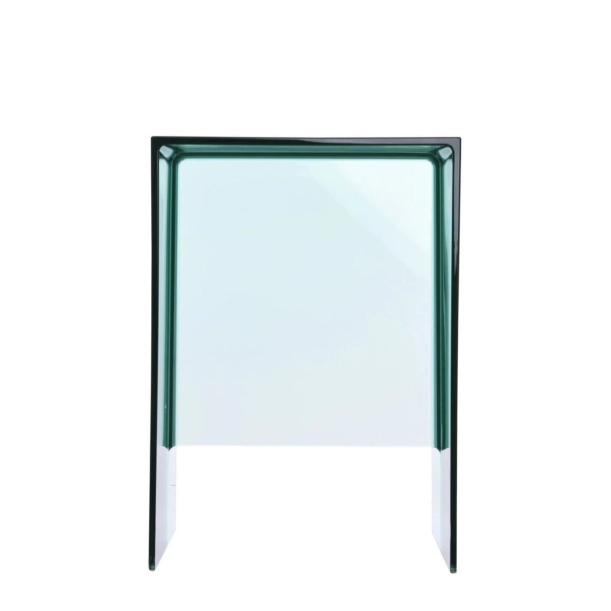 Tabouret - Table basse Max-Beam de Ludovica + Roberto Palomba Ø 33 - Kartell-Vert aigue-marine (TBE - modèle d&