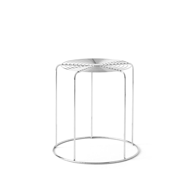 Tabouret Wire Stool VP11 de Verner Panton - &Tradition-Métal-The Woods Gallery