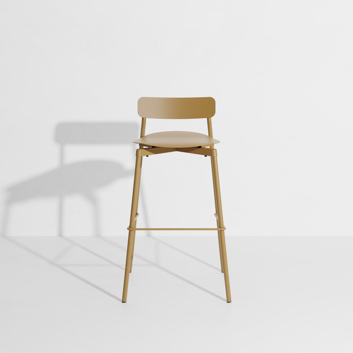 Tabouret de bar Fromme 75 cm de Tom Chung - Petite Friture-Or-The Woods Gallery