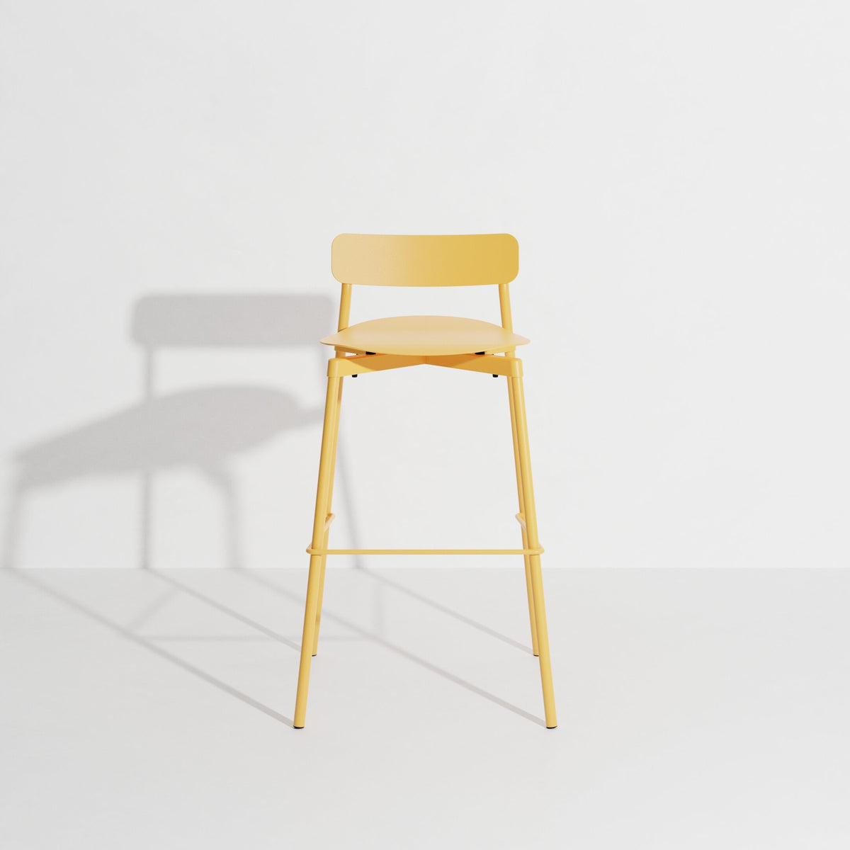 Tabouret de bar Fromme 75 cm de Tom Chung - Petite Friture-Safran-The Woods Gallery