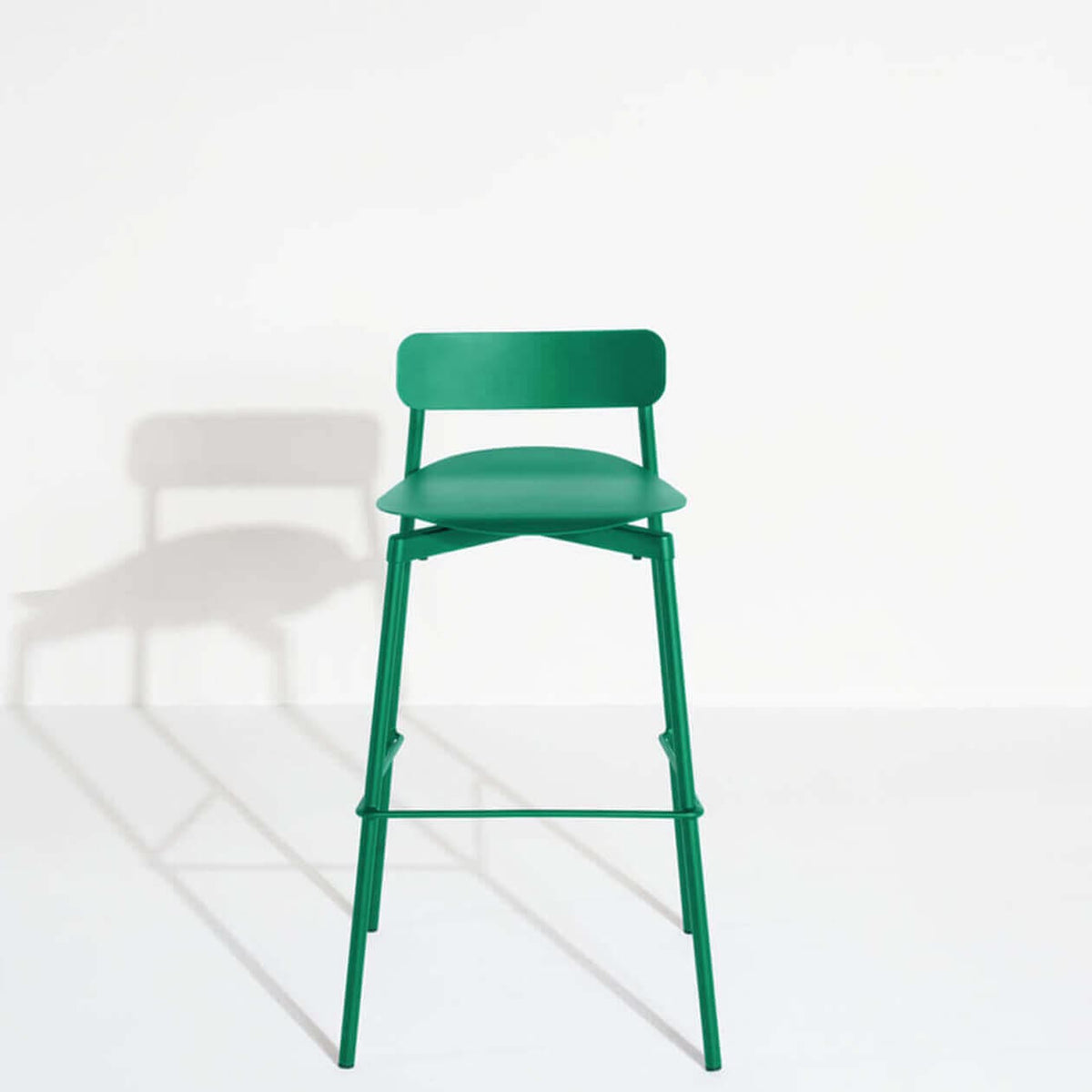 Tabouret de bar Fromme 75 cm de Tom Chung - Petite Friture-Vert menthe-The Woods Gallery