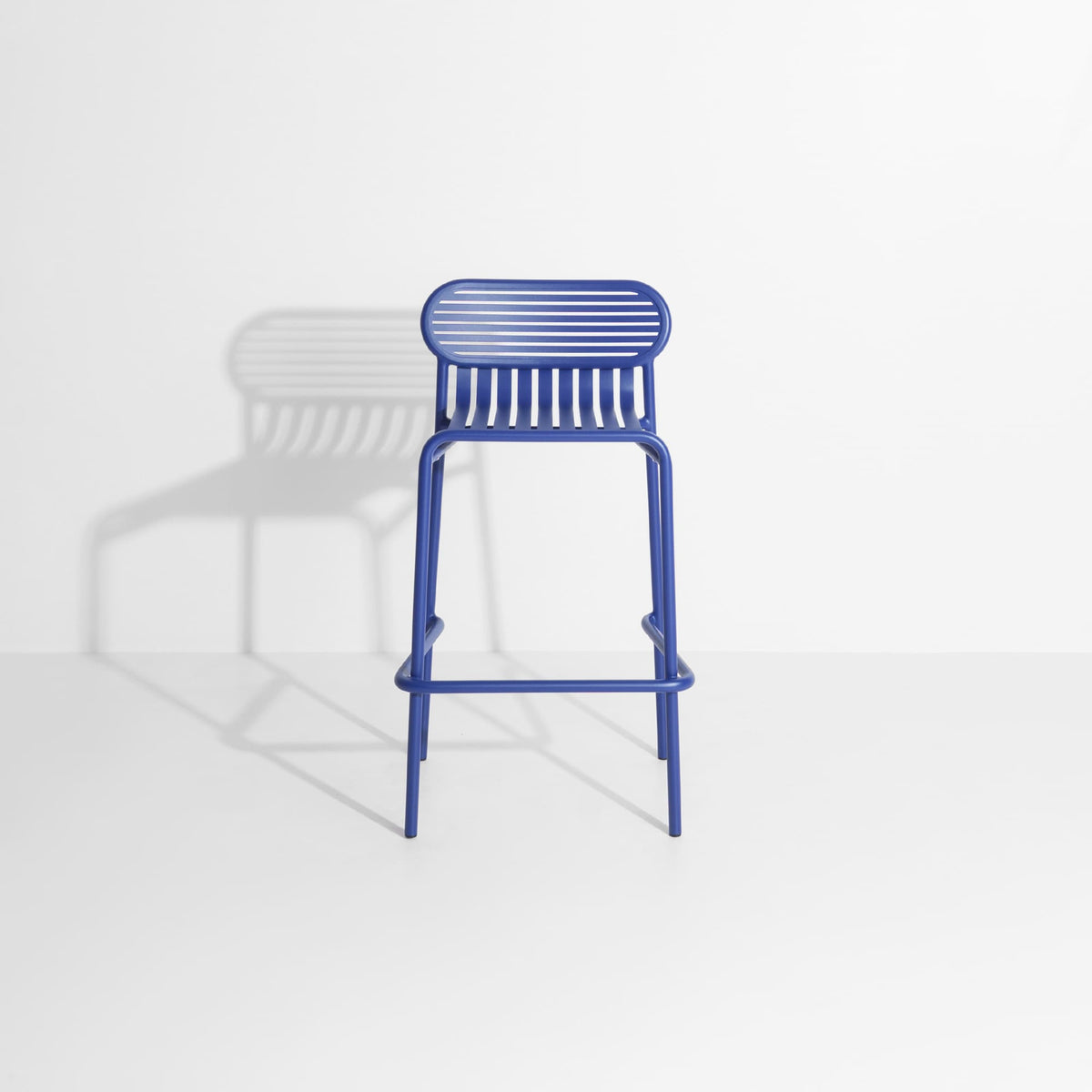 Tabouret de bar Week-End de Studio Brichet-Ziegler - Petite Friture-Bleu-The Woods Gallery