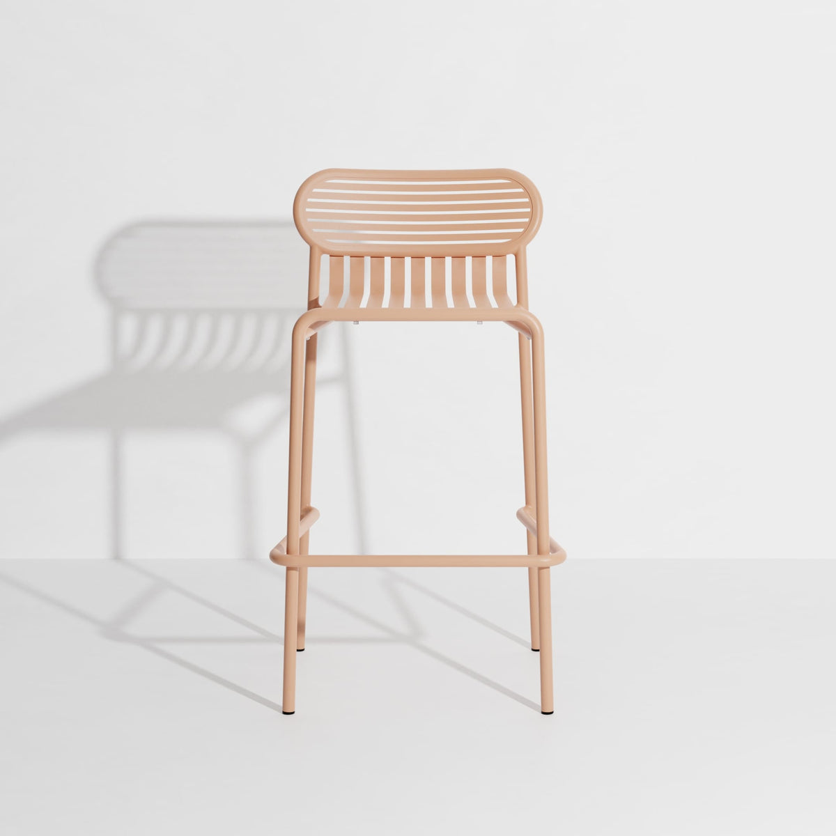 Tabouret de bar Week-End de Studio Brichet-Ziegler - Petite Friture-Blush-The Woods Gallery