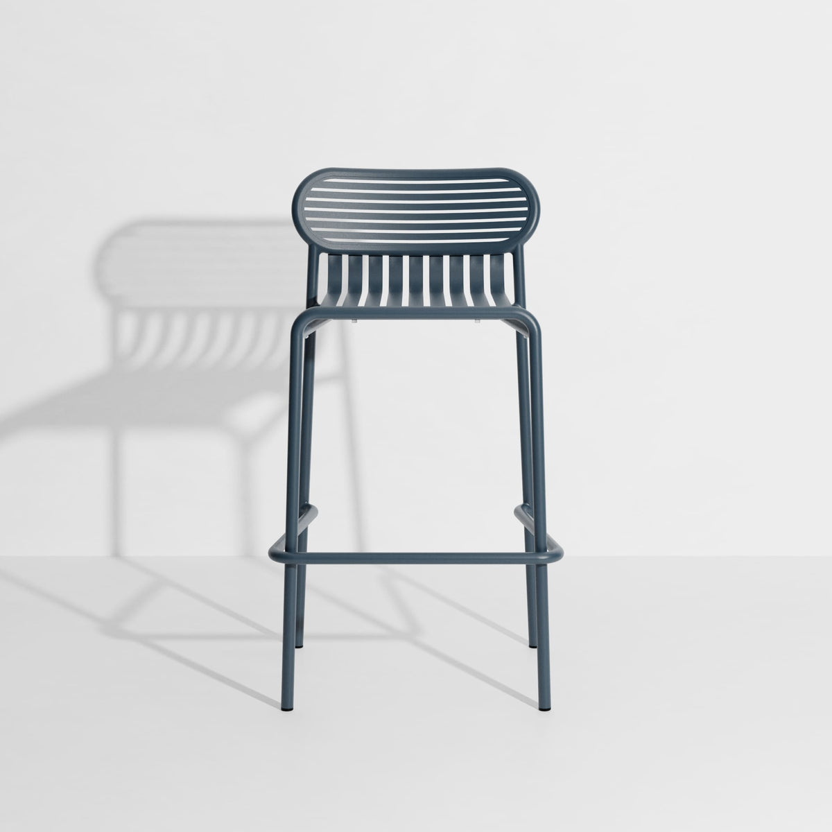 Tabouret de bar Week-End de Studio Brichet-Ziegler - Petite Friture-Gris Bleu-The Woods Gallery