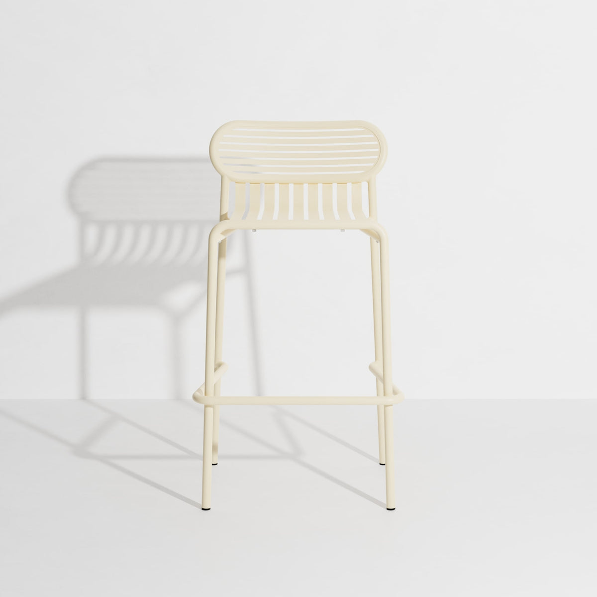 Tabouret de bar Week-End de Studio Brichet-Ziegler - Petite Friture-Ivoire-The Woods Gallery