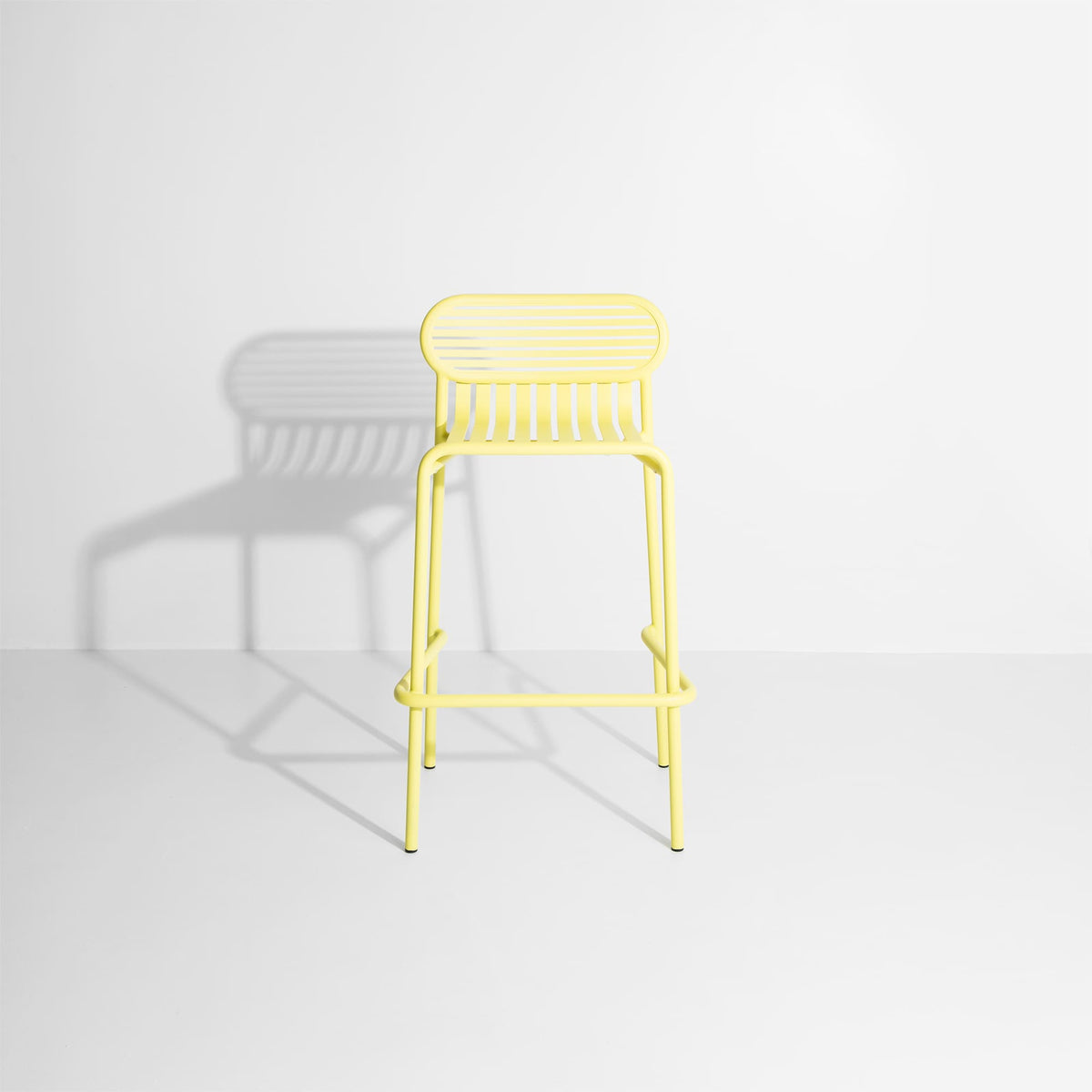 Tabouret de bar Week-End de Studio Brichet-Ziegler - Petite Friture-Jaune-The Woods Gallery