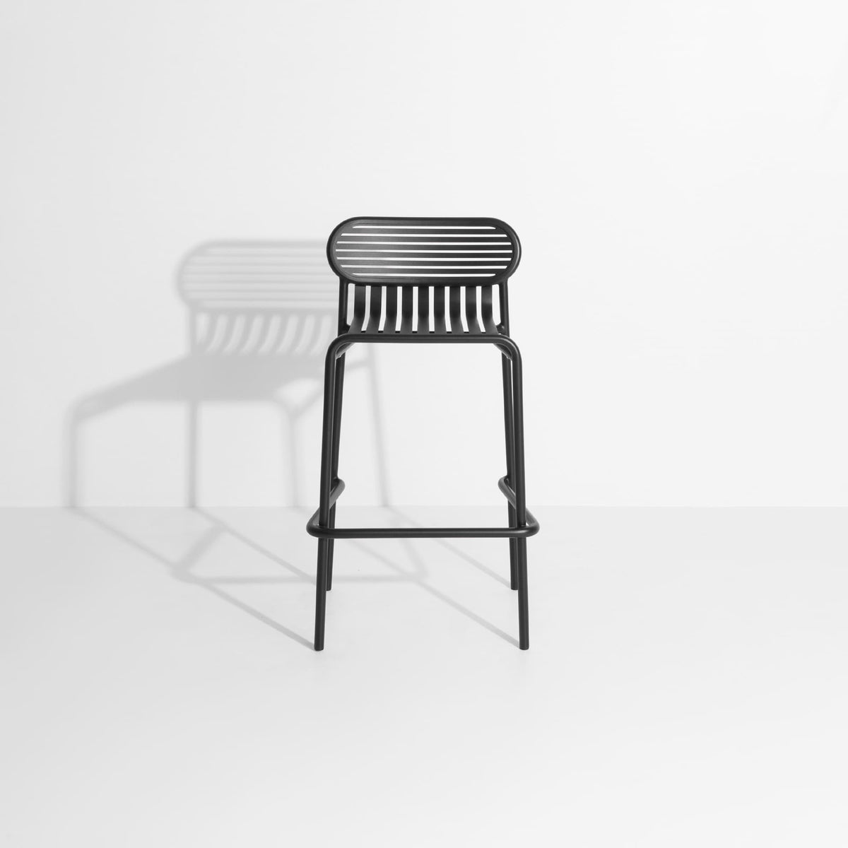 Tabouret de bar Week-End de Studio Brichet-Ziegler - Petite Friture-Noir-The Woods Gallery