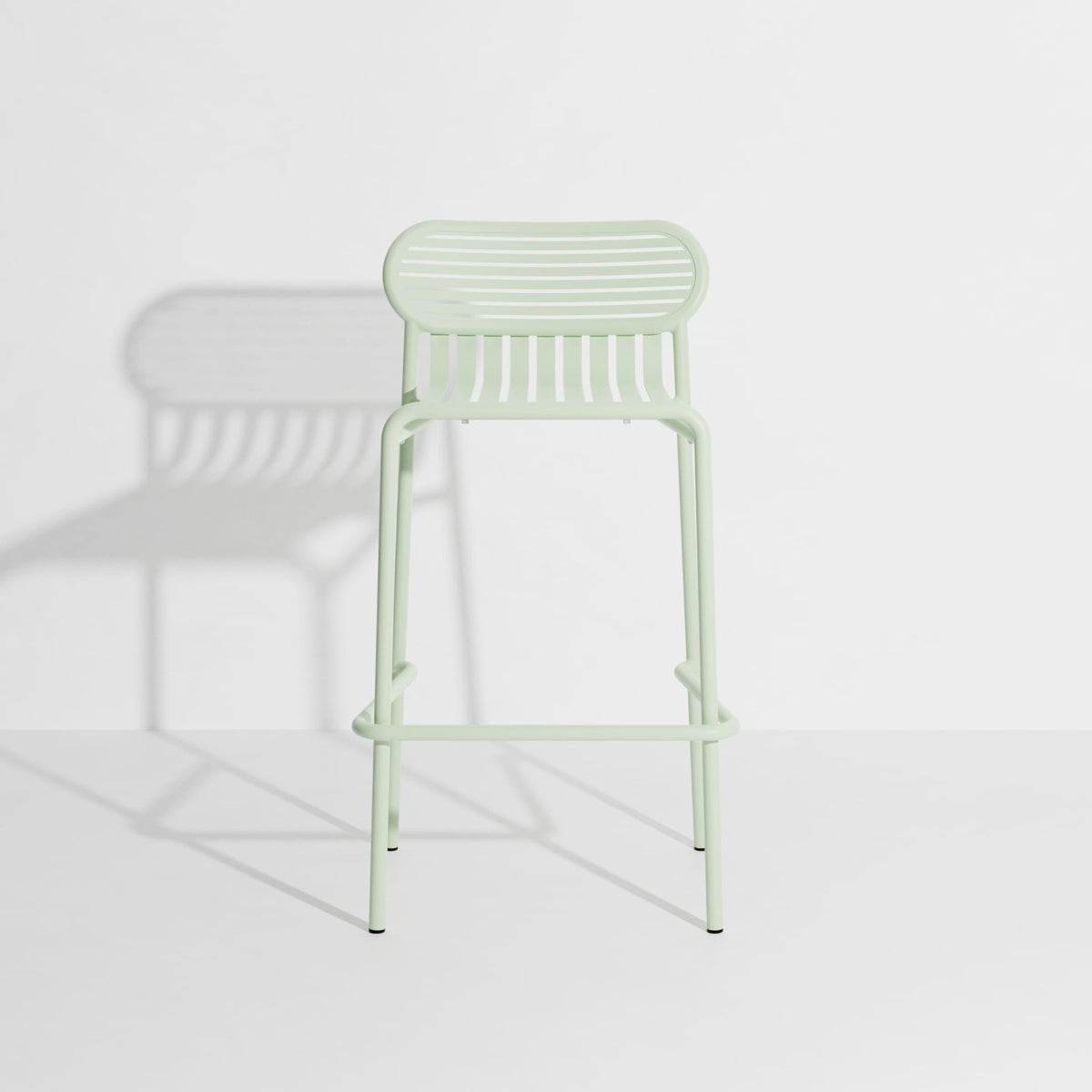 Tabouret de bar Week-End de Studio Brichet-Ziegler - Petite Friture-Vert pastel-The Woods Gallery