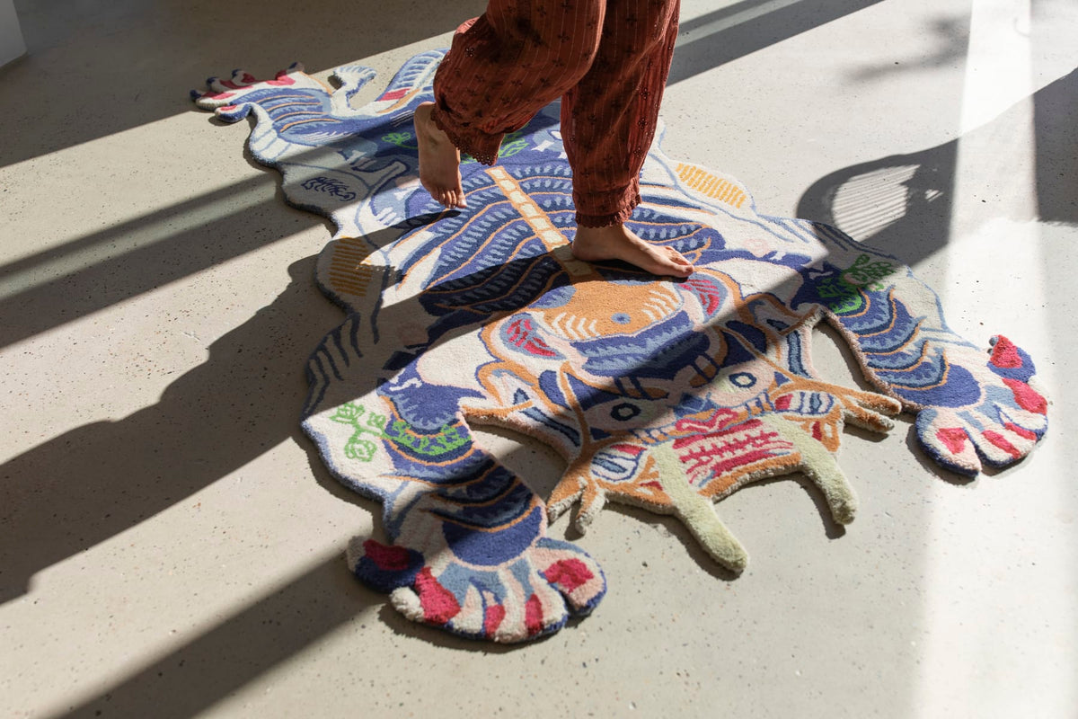 Tapis Burma Dragon - Bongusta-Small-The Woods Gallery