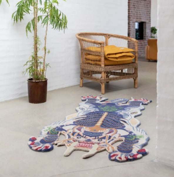 Tapis Burma Dragon - Bongusta-Small-The Woods Gallery
