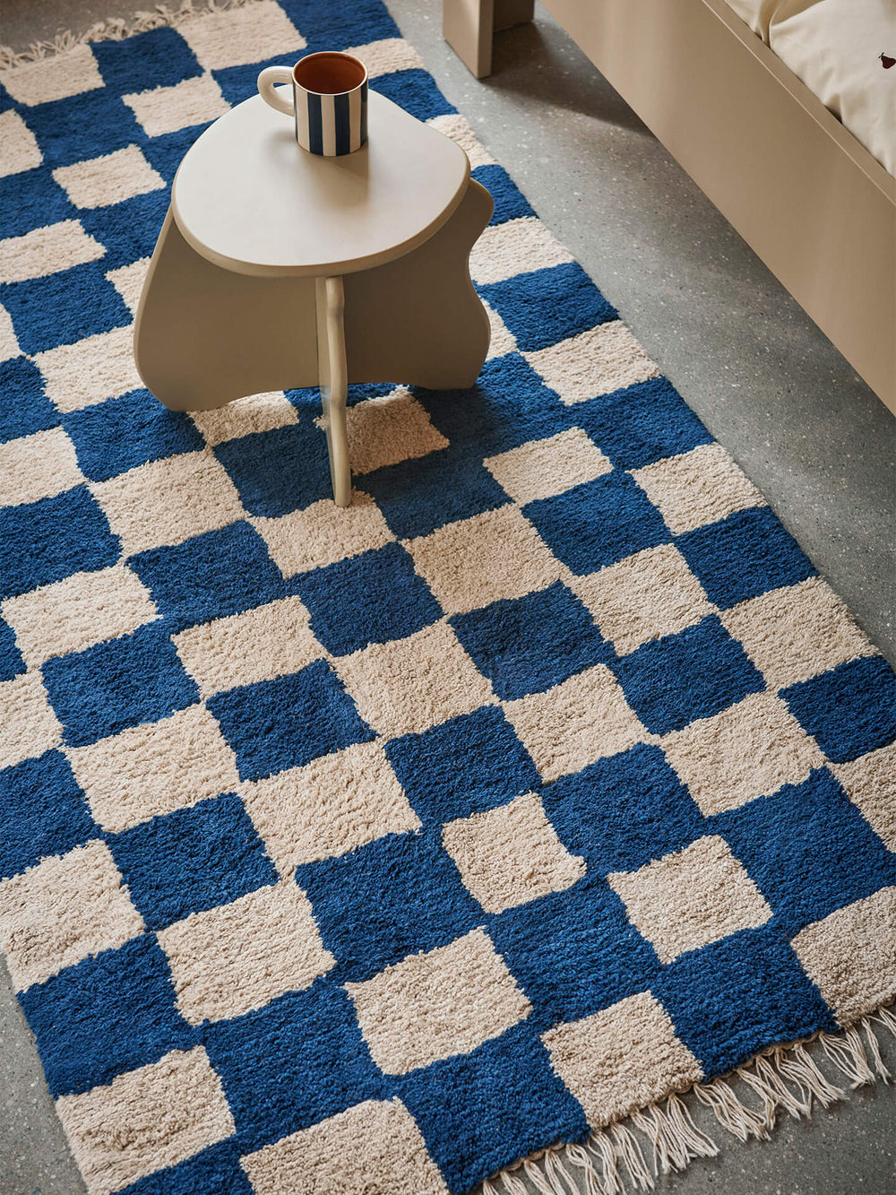Tapis Lavable Mara - Ferm Living-Rouille-The Woods Gallery