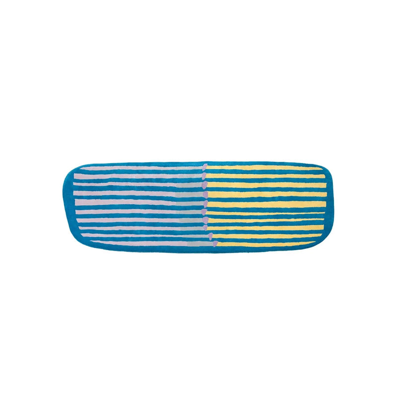 Tapis Parays de Patricia Urquiola - Kartell-Bleu-The Woods Gallery