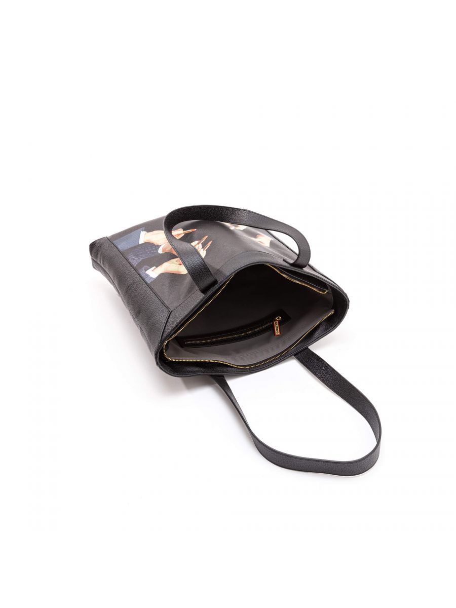 Tote Bag Lipstick - Seletti x Toiletpaper-The Woods Gallery