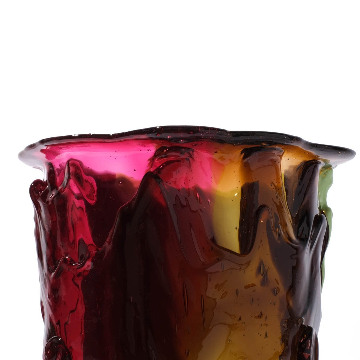 Vase Amazonia - Mint, Brown, Fuchsia, Pink par Gaetano Pesce - Fish Design-S-The Woods Gallery