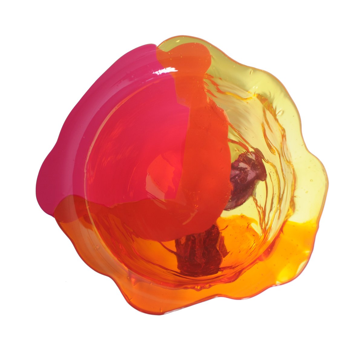 Vase Amazonia Yellow, Orange, Fuchsia, Lilac par Gaetano Pesce - Fish Design-S-The Woods Gallery