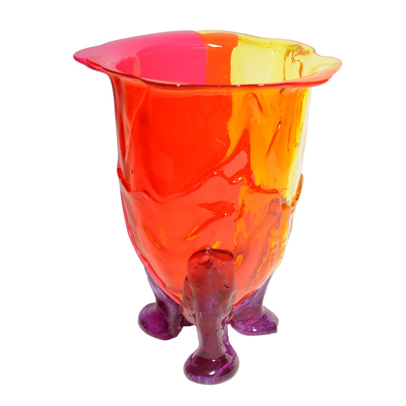 Vase Amazonia Yellow, Orange, Fuchsia, Lilac par Gaetano Pesce - Fish Design-S-The Woods Gallery