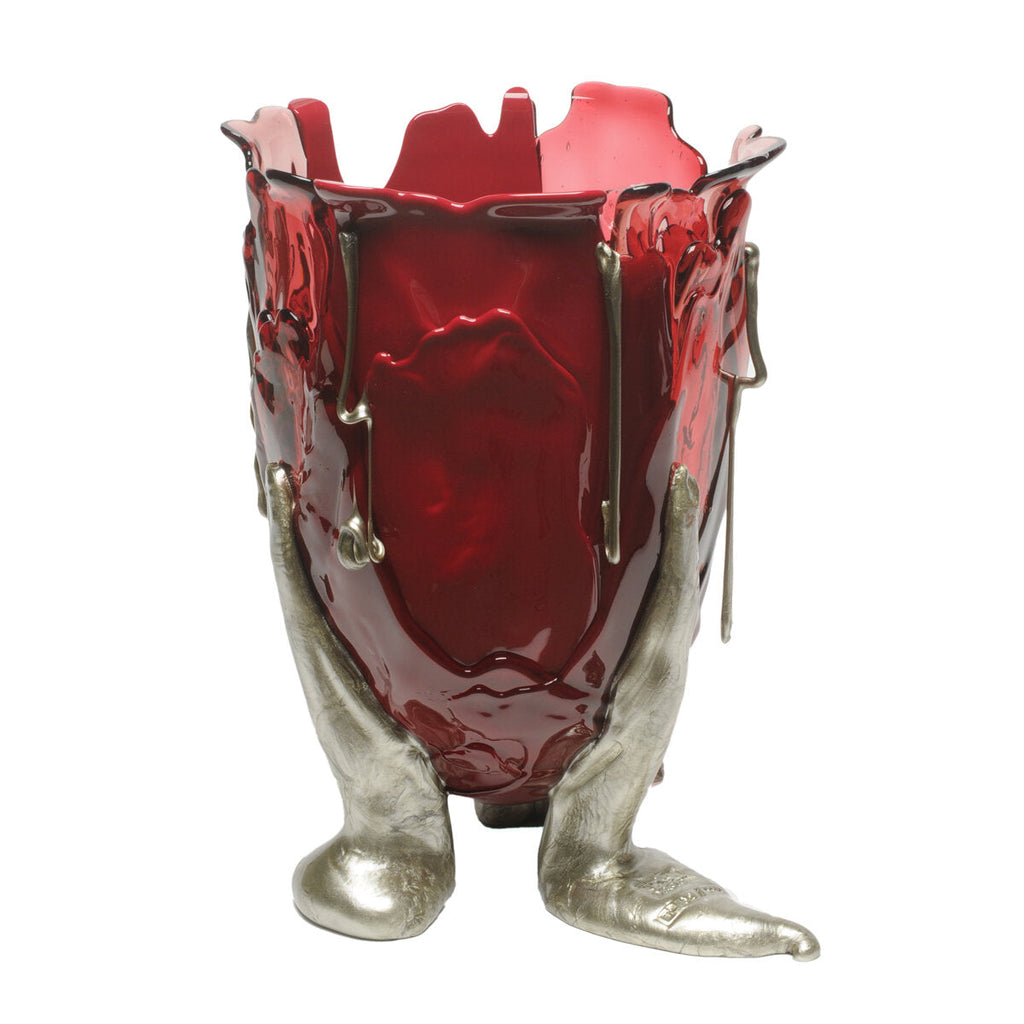 Vase Clear Special - Extra Colour - Clear Pink, Fuchsia, Matt Cherry, Bronze par Gaetano Pesce - Fish Design-S-The Woods Gallery
