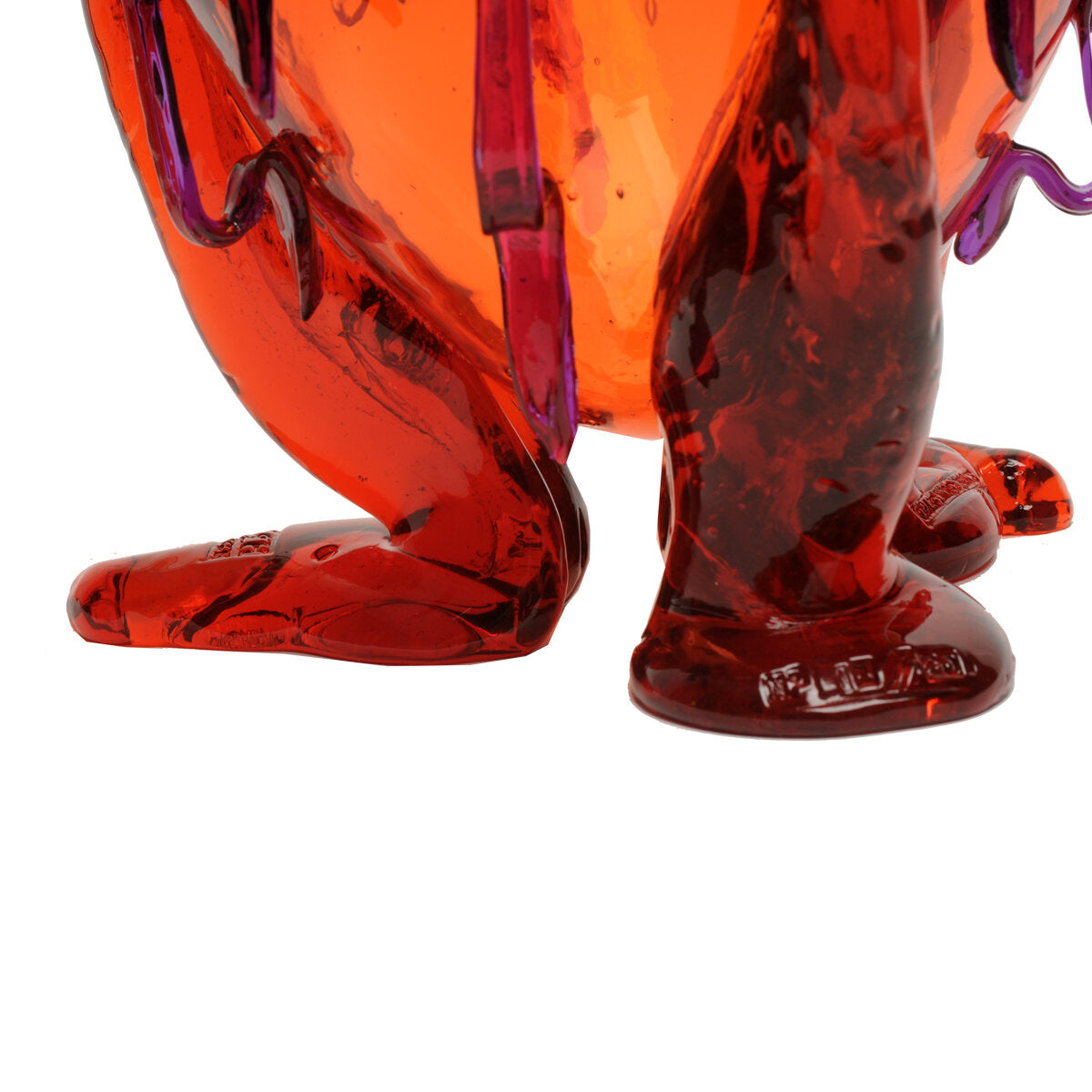 Vase Clear Special - Extra Colour - Clear Red And Clear Purple par Gaetano Pesce - Fish Design-S-The Woods Gallery