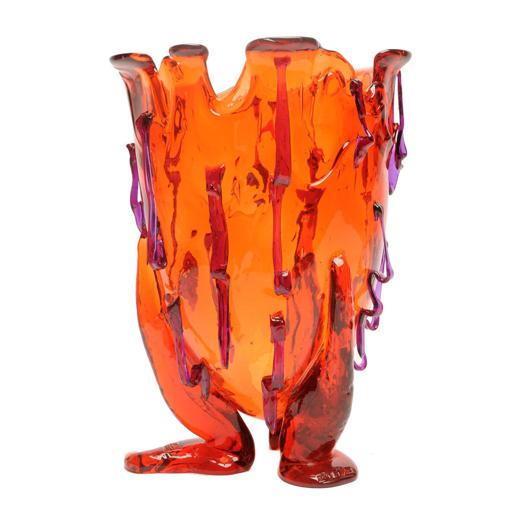 Vase Clear Special - Extra Colour - Clear Red And Clear Purple par Gaetano Pesce - Fish Design-S-The Woods Gallery