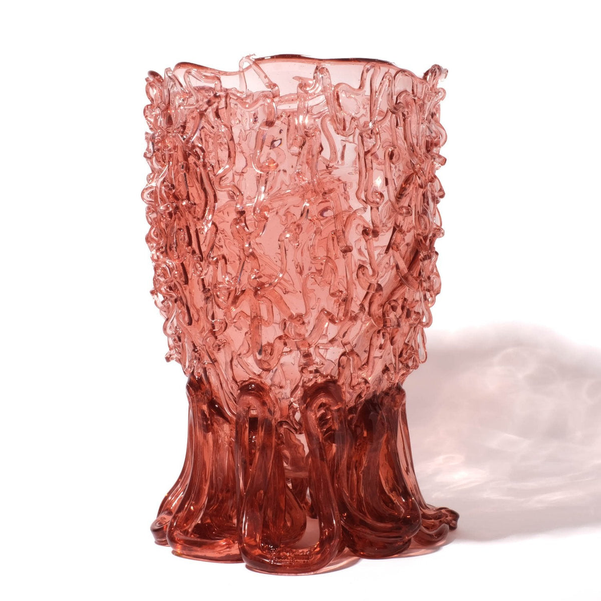 Vase Medusa - Clear Antique Pink par Gaetano Pesce - Fish Design-S-The Woods Gallery