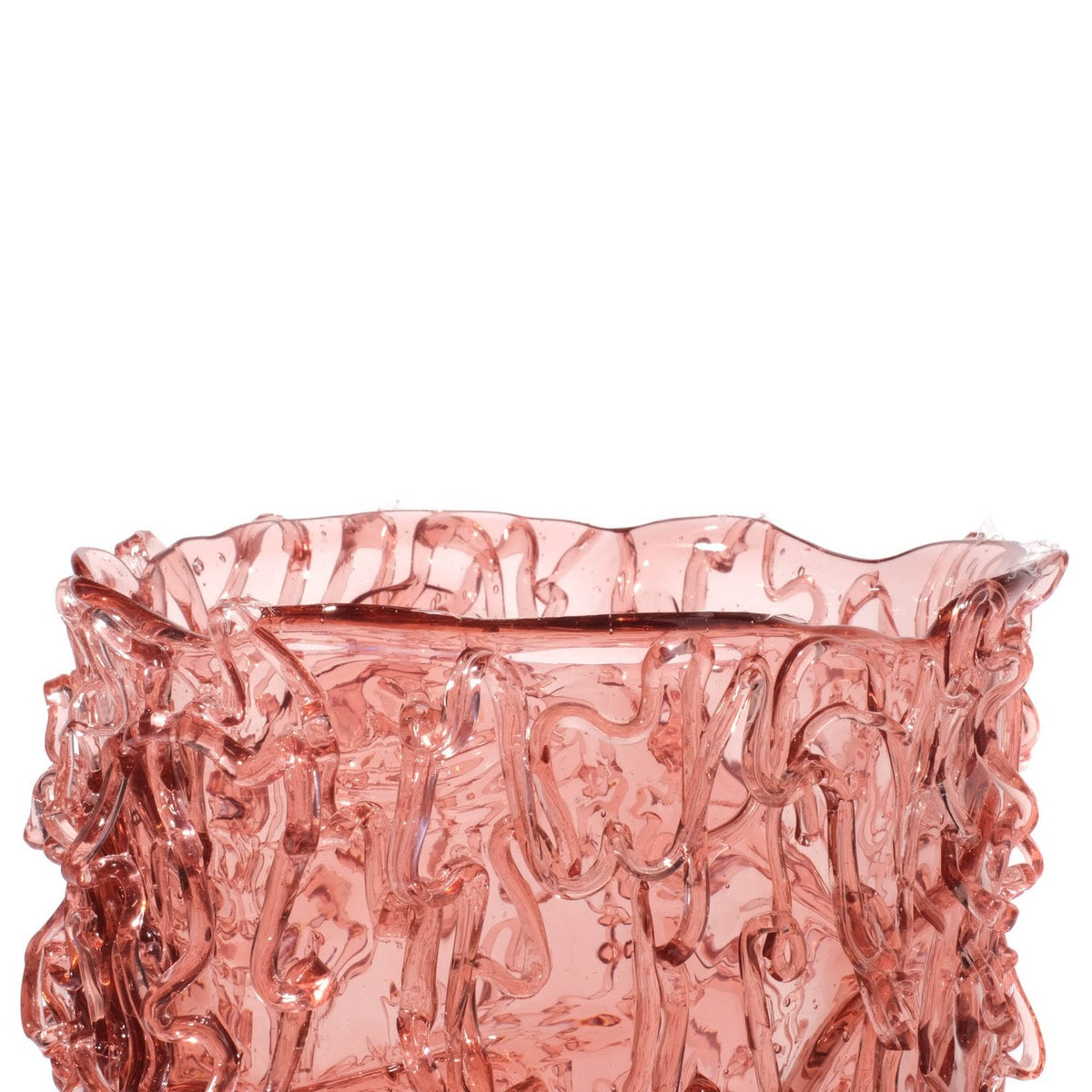 Vase Medusa - Clear Antique Pink par Gaetano Pesce - Fish Design-S-The Woods Gallery