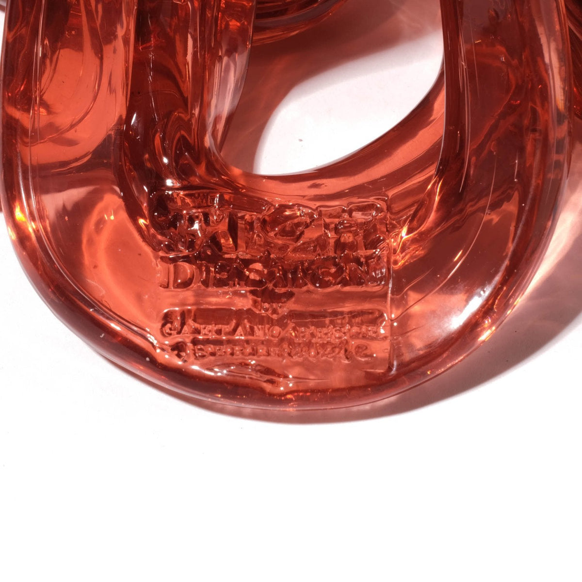 Vase Medusa - Clear Antique Pink par Gaetano Pesce - Fish Design-S-The Woods Gallery