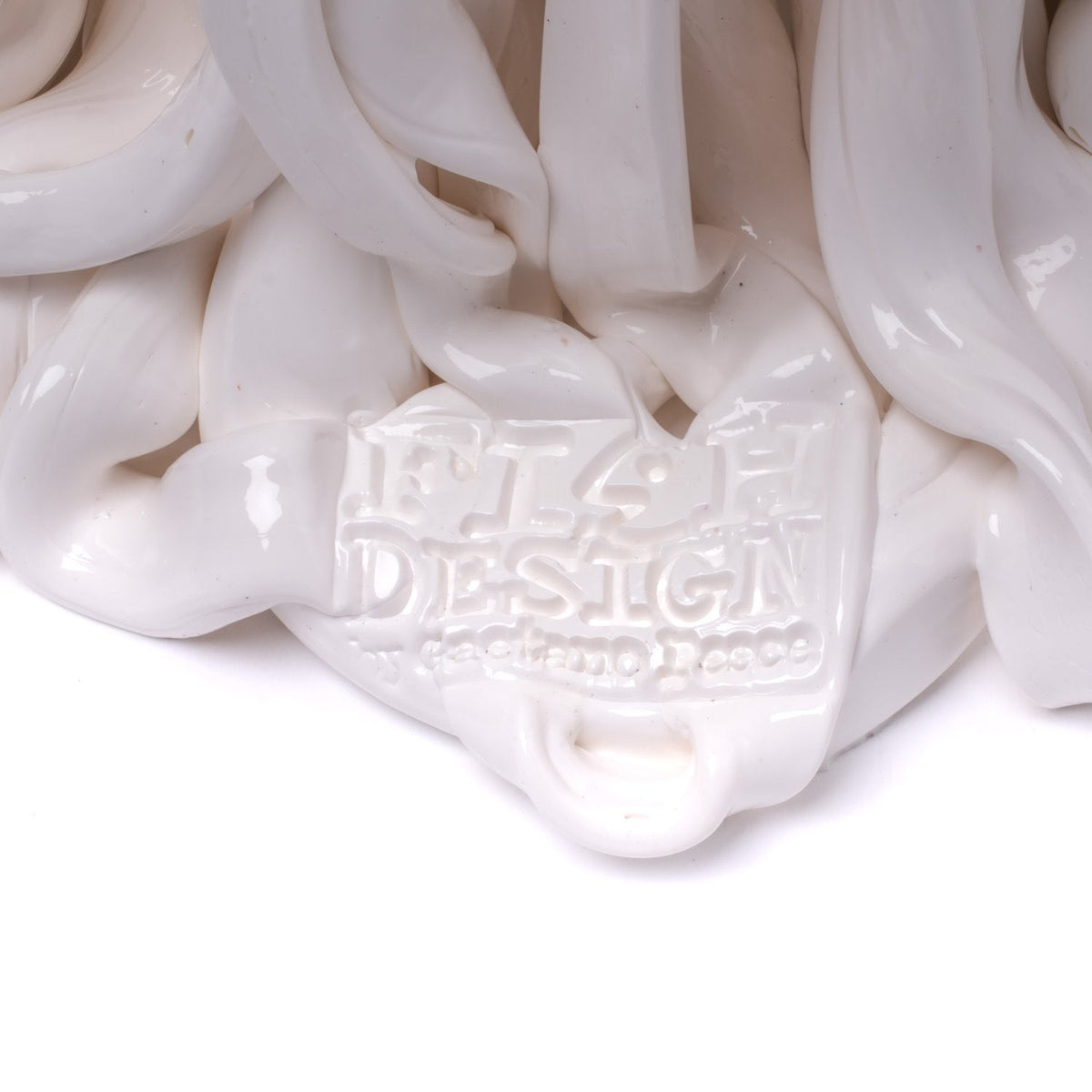 Vase Medusa - Matt White par Gaetano Pesce - Fish Design-S-The Woods Gallery