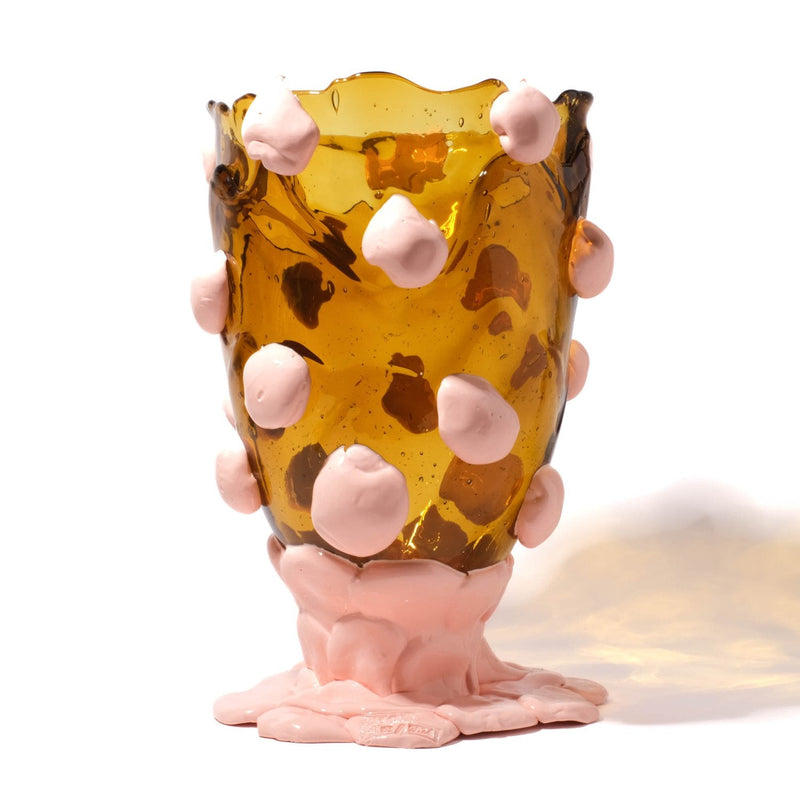 Vase Nugget Amber, Salmon par Gaetano Pesce- Fish Design-S-The Woods Gallery