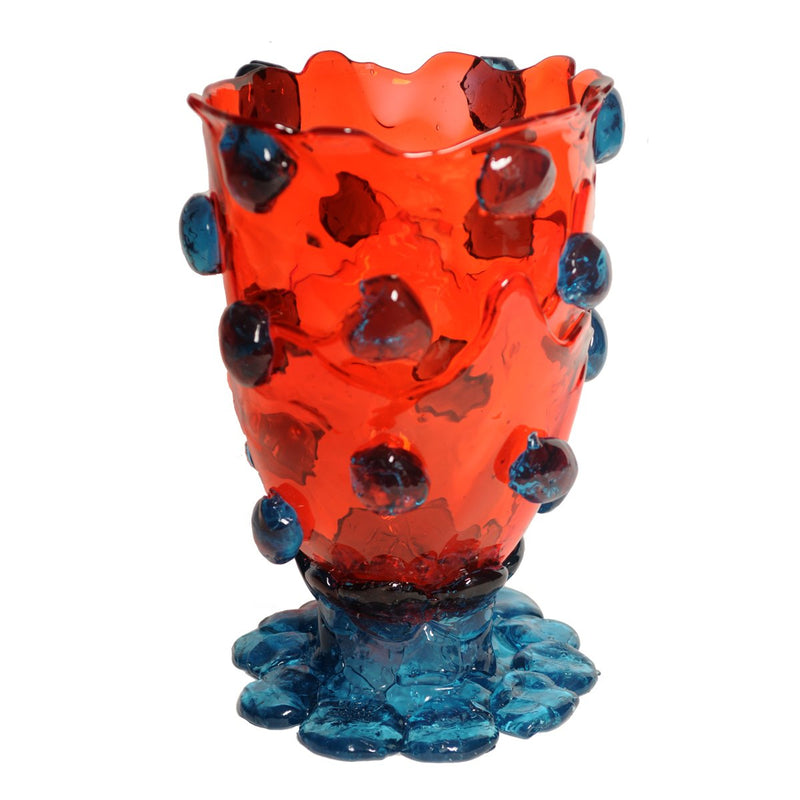 Vase Nugget - Red, Light Blue par Gaetano Pesce - Fish Design-S-The Woods Gallery