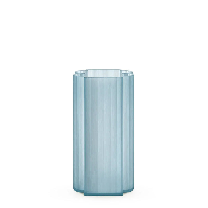 Vase Okra de Patricia Urquiola - Kartell-Bleu-1-The Woods Gallery