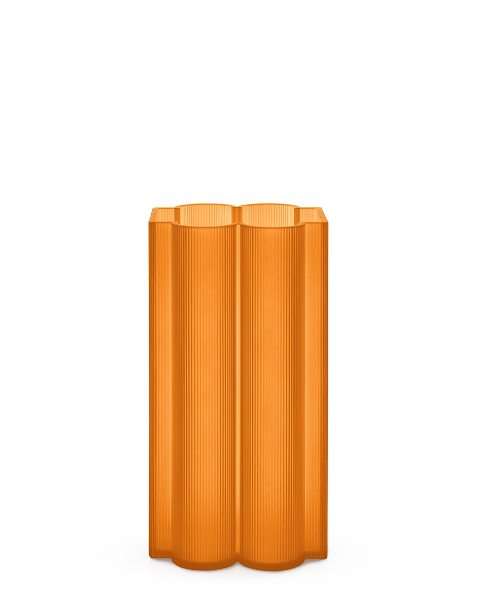 Vase Okra de Patricia Urquiola - Kartell-Orange-1-The Woods Gallery