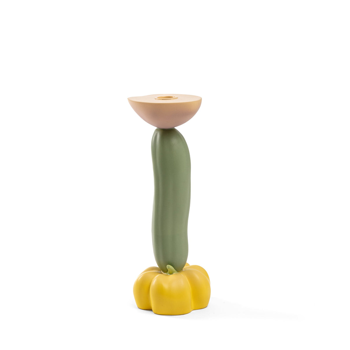 Bougeoir Vitamin Cucumber de Marcantonio - Seletti-vue 4-The Woods Gallery
