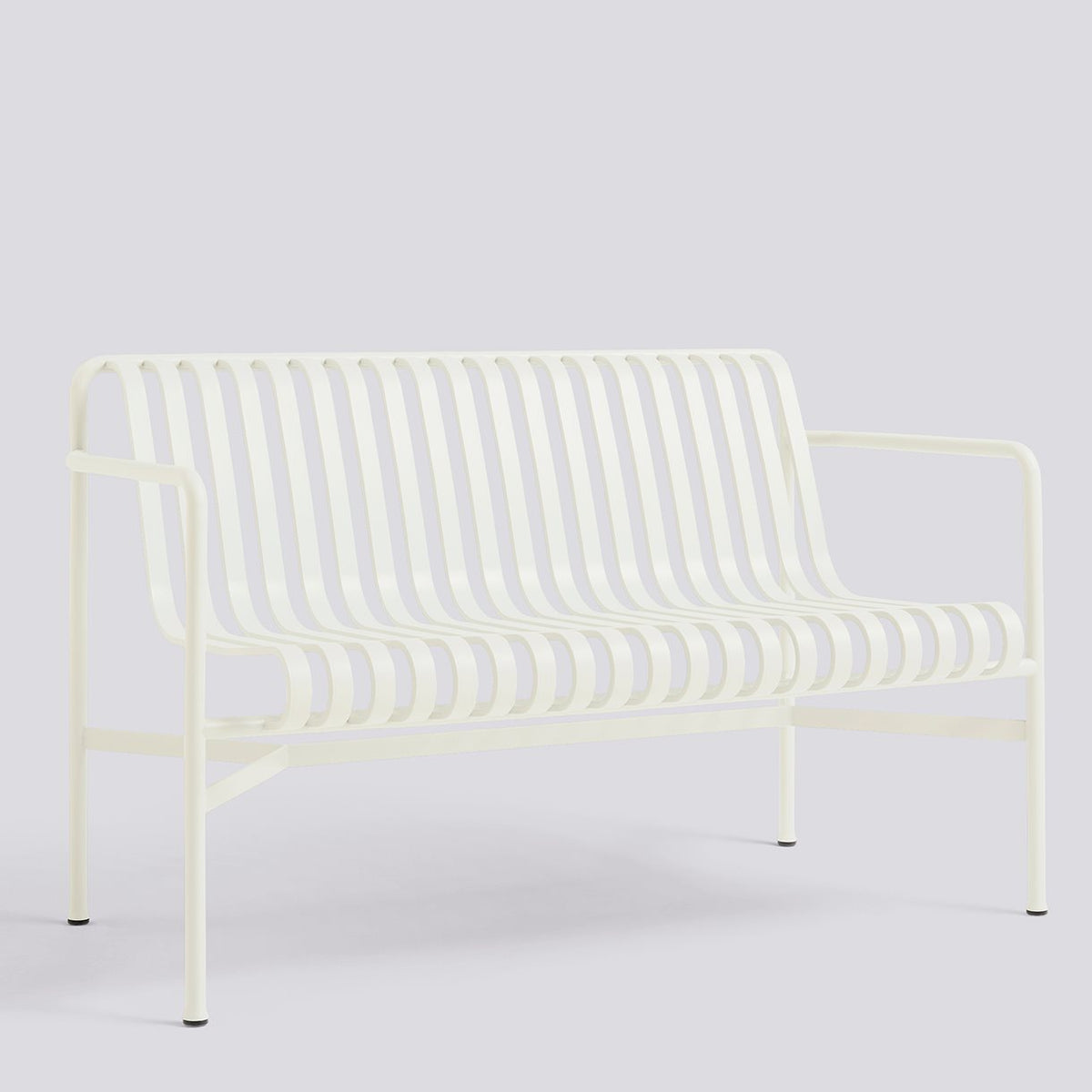 Banc de table Palissade - 128 cm - Hay-Blanc crème-The Woods Gallery