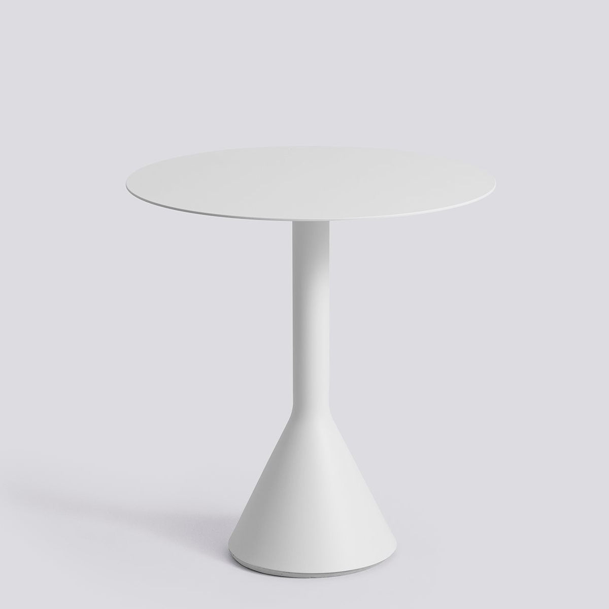 Table conique Palissade ronde Ø 70 cm - Hay-Gris ciel-The Woods Gallery