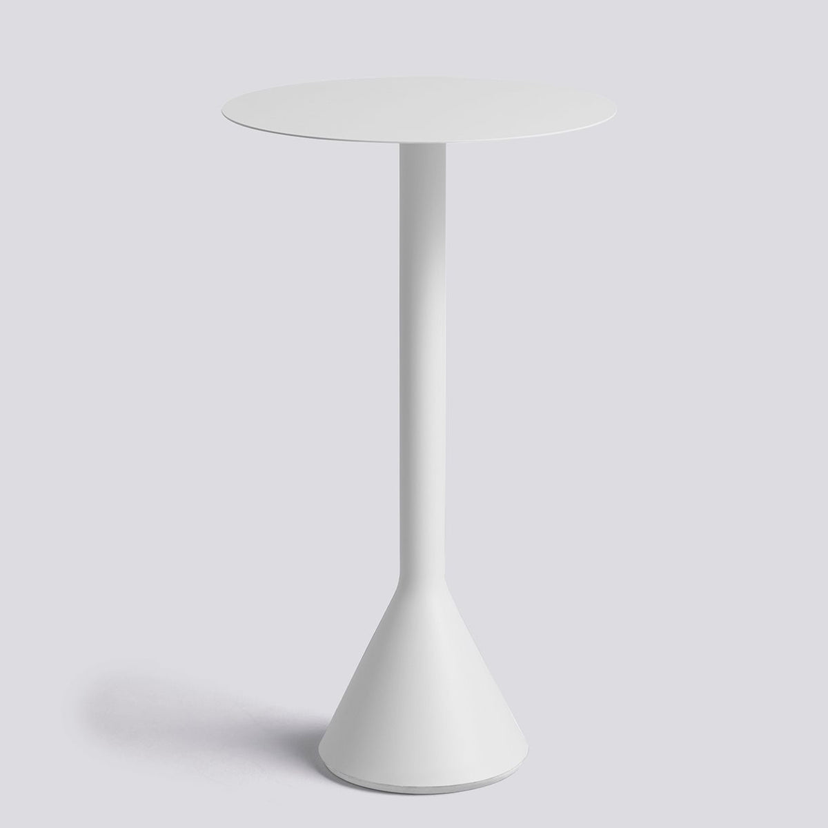 Mange-debout table haute conique Palissade Ø 60 - Hay-Gris ciel-The Woods Gallery
