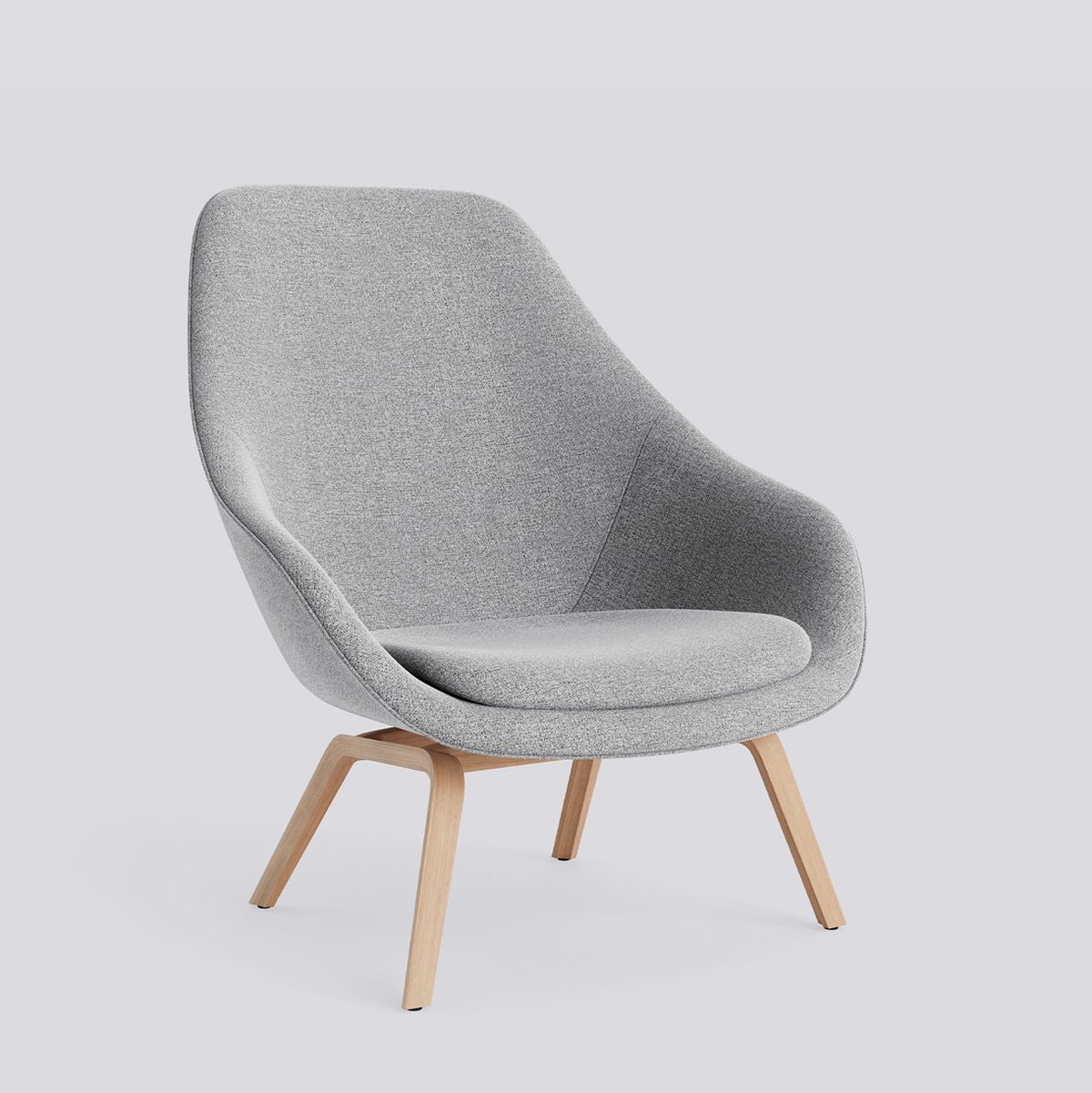 Fauteuil lounge About A Lounge AAL 93 de Hee Welling - Hay