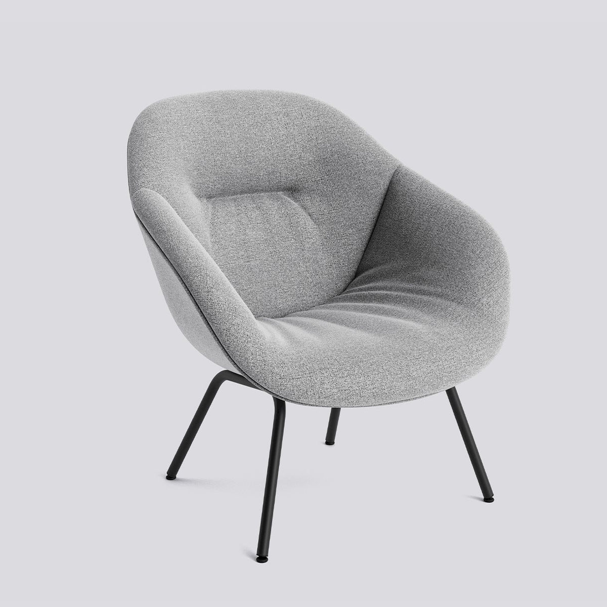 Fauteuil lounge About A Lounge AAL 87 Soft de Hee Welling - Hay
