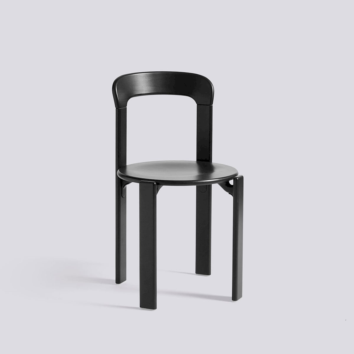 Chaise Rey par Bruno Rey - Hay-Noir profond-The Woods Gallery